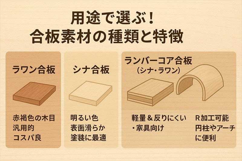 DIY初心者におすすめ!ベニヤ板の選び方と活用シーン